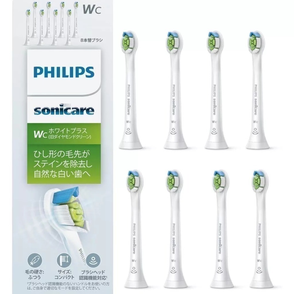 現貨 原廠正品Philips 飛利浦 刷頭 HX6073 HX6074 HX6078迷你鑽石刷頭(WC)-細節圖2