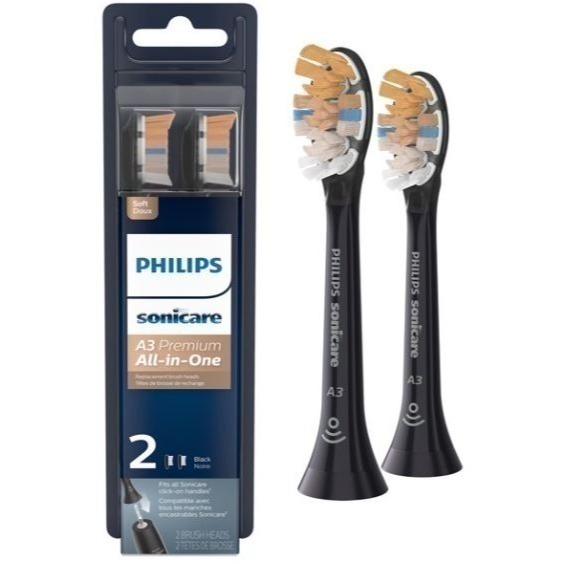 現貨 原廠正品Philips 飛利浦 刷頭 HX9093 9092多效合一刷頭(A3)-細節圖2