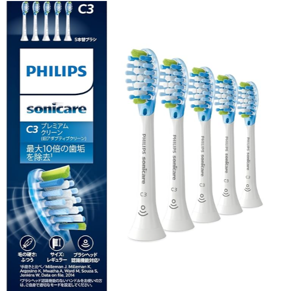 現貨_原廠正品Philips 飛利浦 刷頭 HX9043 HX9044 HX9045超效潔淨刷頭(C3)-細節圖7