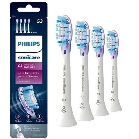 現貨 原廠正品Philips 飛利浦 刷頭 HX9053 HX9054 HX9058超效護齦刷頭(G3)-細節圖4