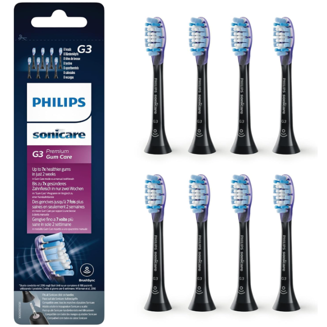 現貨 原廠正品Philips 飛利浦 刷頭 HX9053 9054 9058超效護齦刷頭(G3)-細節圖6