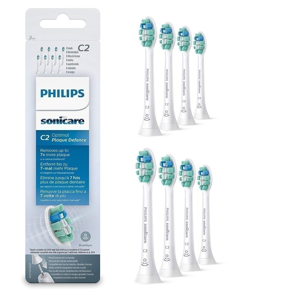 現貨 原廠正品Philips 飛利浦 刷頭 HX9023 HX9024 HX9028 牙菌斑清潔刷頭(C2)-細節圖3