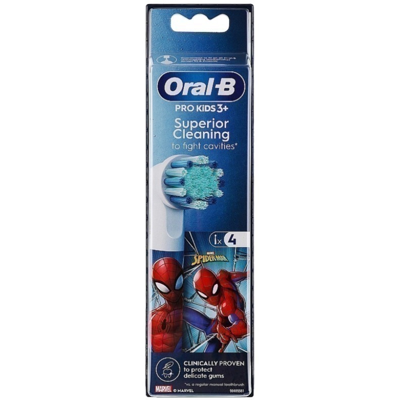 現貨 原廠正品歐樂B Oral-B EB10 蜘蛛人 兒童電動牙刷刷頭-細節圖4