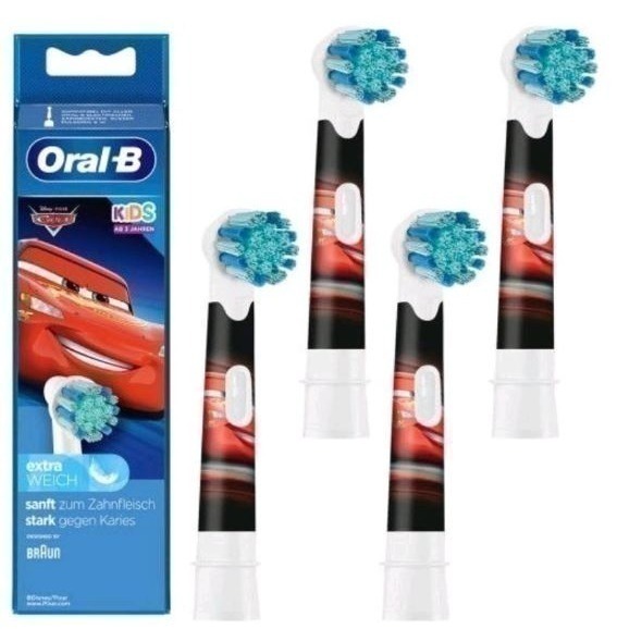 現貨 原廠正品歐樂B Oral-B EB10 閃電麥坤新版 兒童電動牙刷刷頭-細節圖4