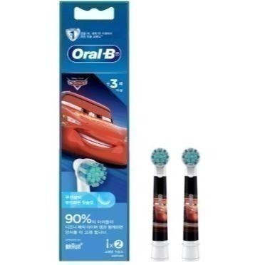 現貨 原廠正品歐樂B Oral-B EB10 閃電麥坤新版 兒童電動牙刷刷頭-細節圖2