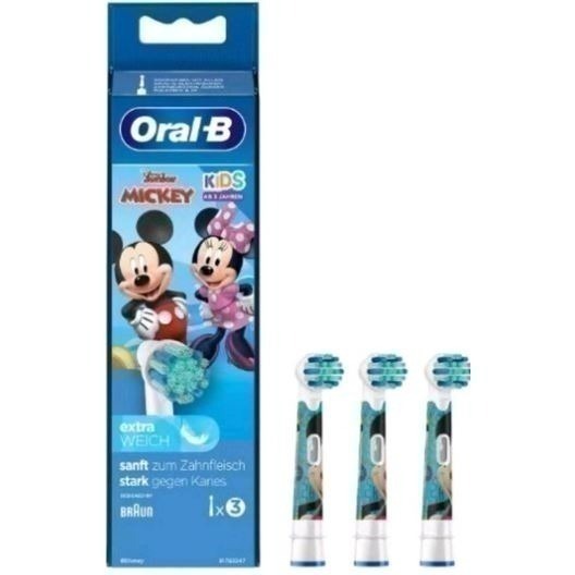 原廠正品歐樂B Oral-B EB10 米奇米妮 兒童電動牙刷刷頭-細節圖2