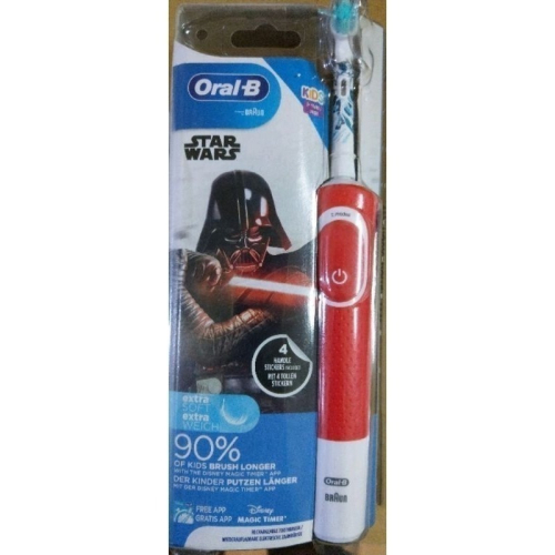 現貨 原裝正品歐樂B Oral-B 電動牙刷 D100兒童電動牙刷 星際大戰新版(歐規) 適用EB10刷頭