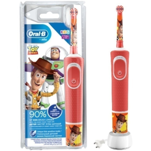 現貨 原裝正品歐樂B Oral-B 電動牙刷 D100兒童電動牙刷 玩具總動員(歐規) 適用EB10刷頭