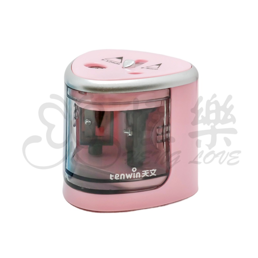 電動雙孔 削鉛筆機【恆樂居家】大小通吃削鉛筆機  自動削鉛筆機 電動削筆機 電動削鉛筆機 三角筆 粗細筆皆可 削鉛筆-規格圖9