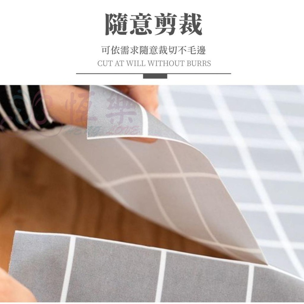 PEVA防水桌巾 多功能塑膠布【恆樂居家】可裁切 桌布 抽屜 衣櫃 防水 防潮 塑膠桌巾 可剪裁-細節圖3
