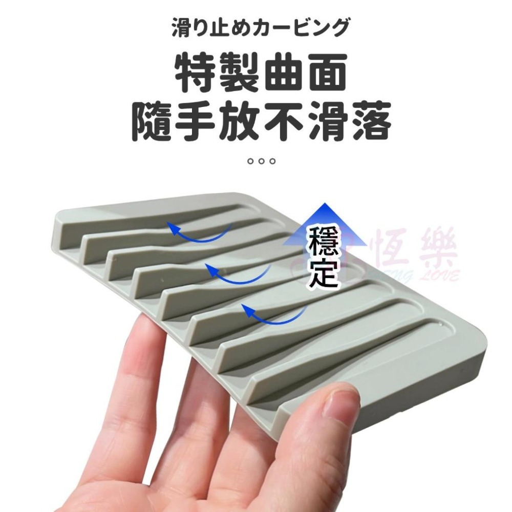矽膠瀝水肥皂盤【恆樂居家】矽膠肥皂架 硅膠肥皂架 瀝水肥皂架 肥皂架 肥皂收納 浴室架 肥皂盒 瀝水架 海綿架-細節圖3