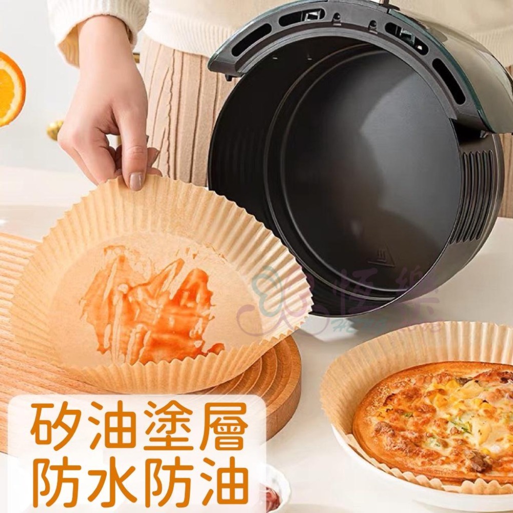 氣炸鍋烘焙紙【恆樂居家】氣炸鍋紙 濾油紙 烘培紙 微波爐用紙 烘焙紙-細節圖4