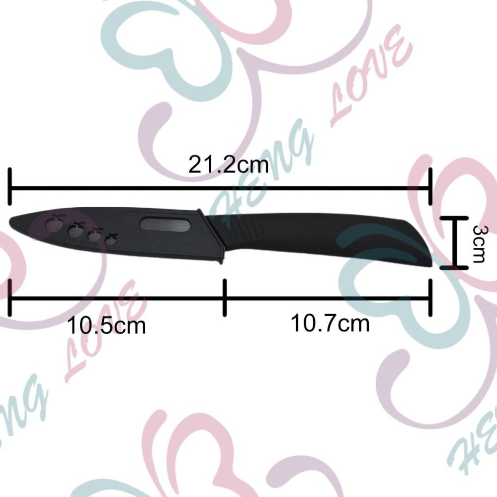 烏金剛黑刃陶瓷水果刀【恆樂居家】水果刀 陶瓷水果刀 廚房刀具 水果刀 削皮刀 陶瓷刀 戶外小刀-細節圖8