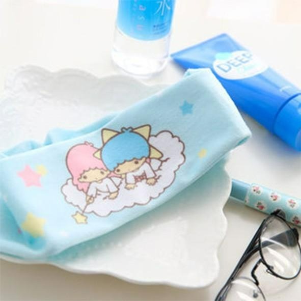 正版授權 雙子星Little Twin Stars洗臉美妝束髮帶【恆樂居家】 雙子星 洗臉髮帶 洗臉 化妝 雙星仙子-細節圖2