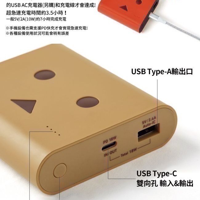 cheero阿愣 PD快充版13400mAh 雙輸出行動電源  *iphone15可快速充電-細節圖3