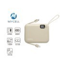 送收納袋【MYCEll】 Mini Air 20W PD 10000mAh 自帶線可拆 閃充行動電源 台灣製-規格圖11