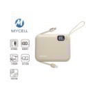 隨貨附贈收納袋 【MYCEll】 Mini Air 20W PD 10000mAh 自帶線可拆閃充行動電源 可以帶上飛機-規格圖11