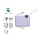 隨貨附贈收納袋 【MYCEll】 Mini Air 20W PD 10000mAh 自帶線可拆閃充行動電源 可以帶上飛機-規格圖11