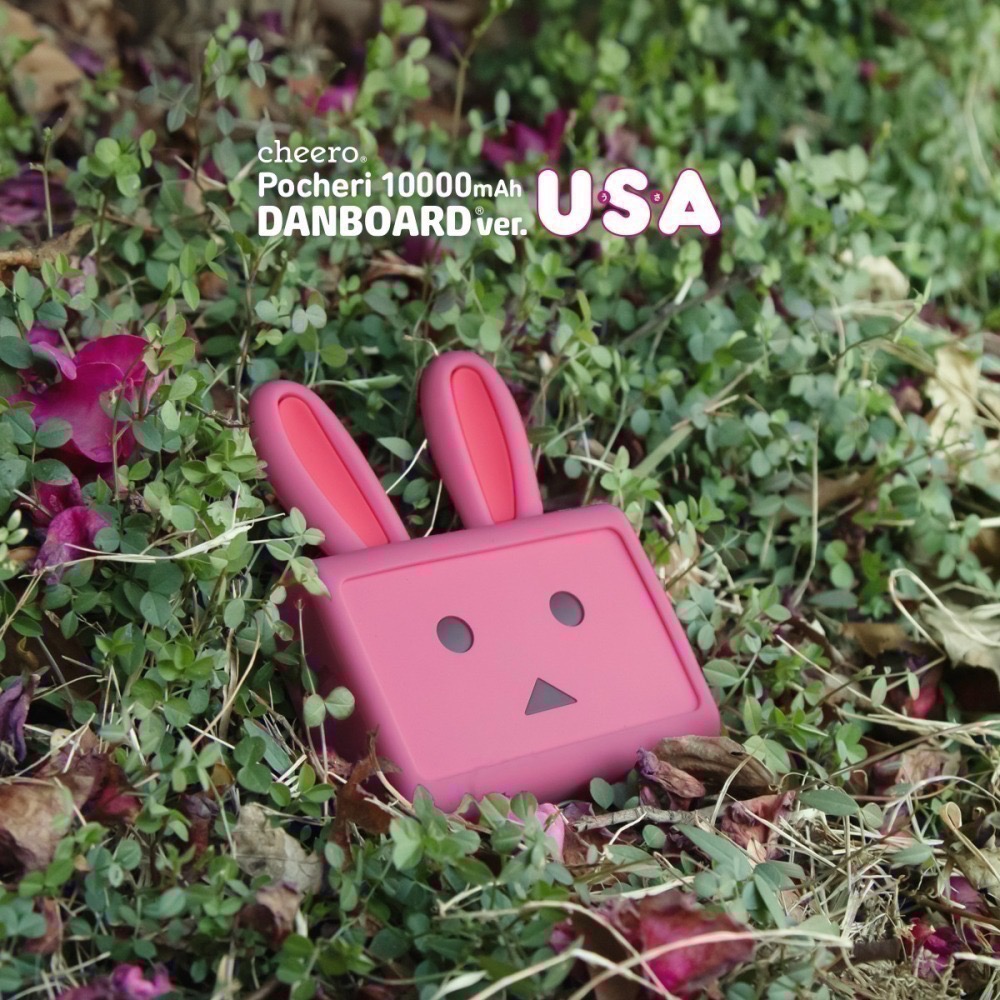 cheero 粉紅兔阿愣 Danboard 10000mAh 加贈阿愣原廠收納袋 有標明Wh可以帶上飛機喔-細節圖7