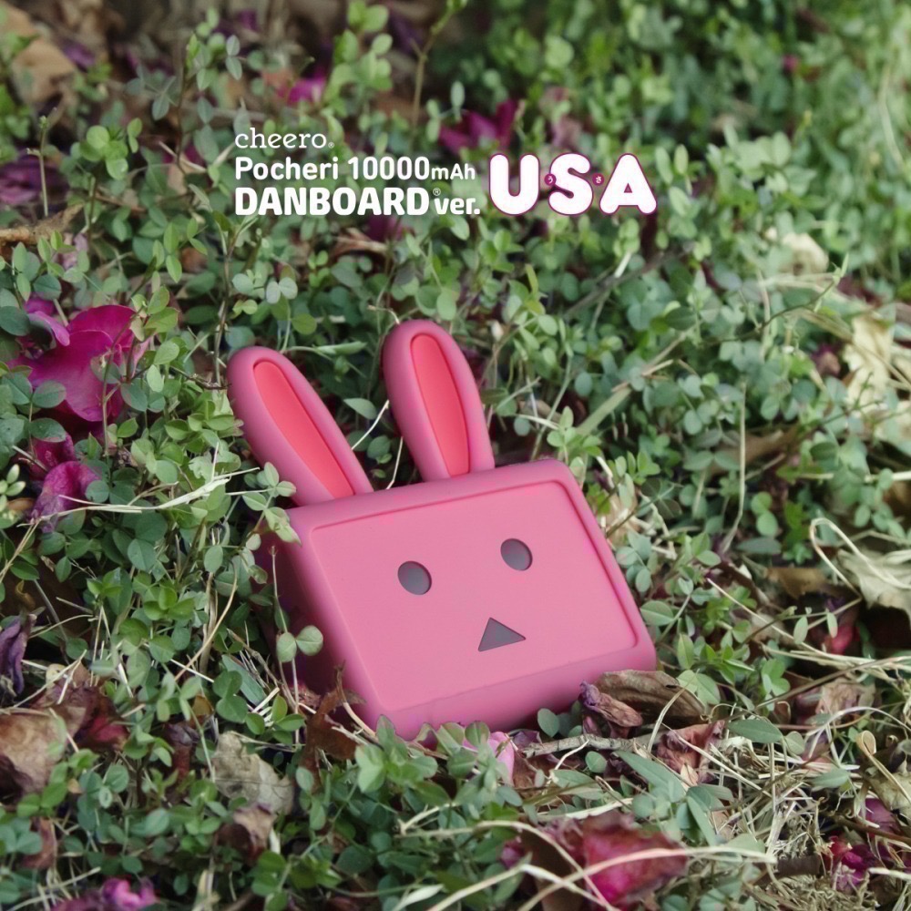 cheero 粉紅兔阿愣 Danboard 10000mAh 加贈阿愣原廠收納袋 有標明Wh可以帶上飛機喔-細節圖7