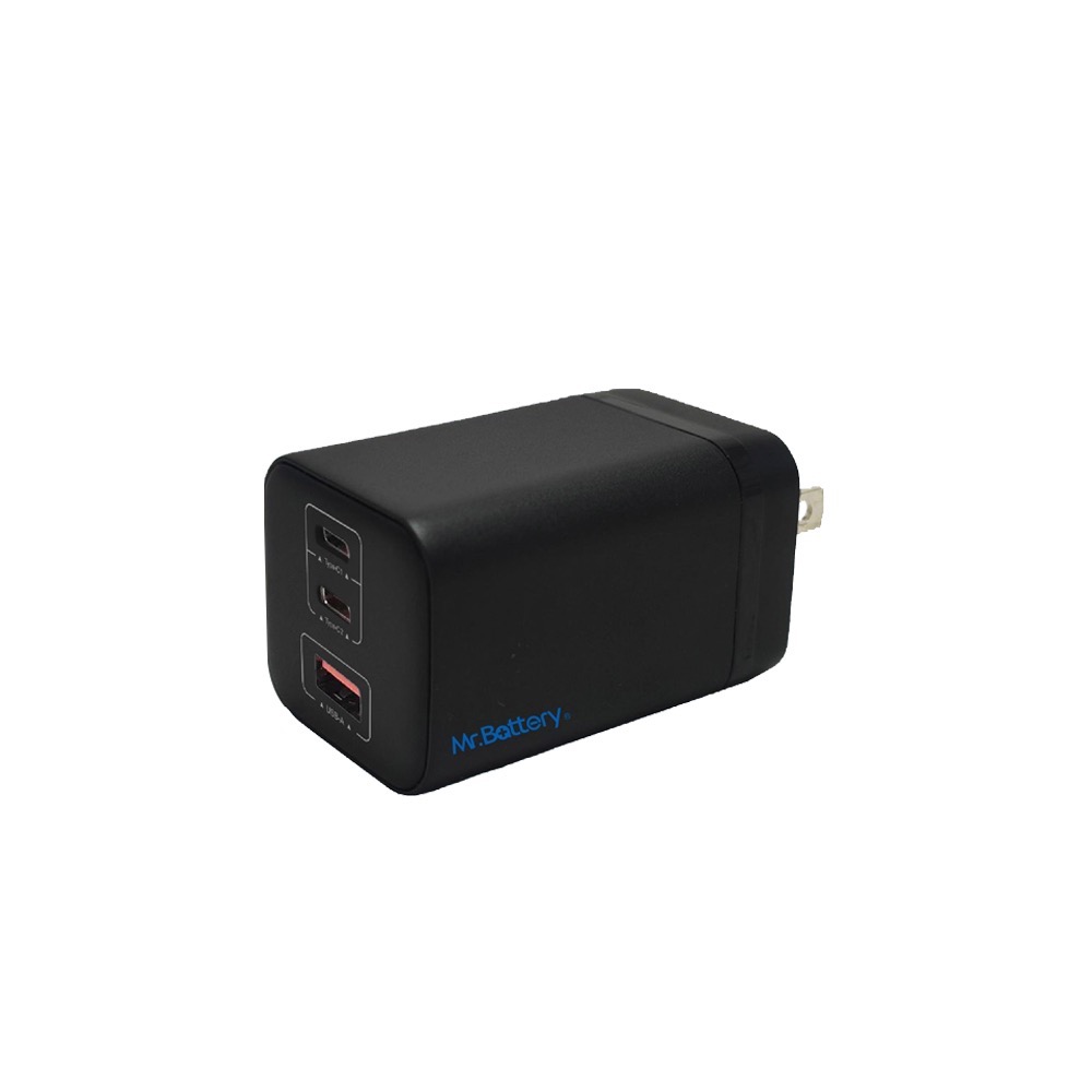 Mr.Battery 電池先生 台灣製 GaN 65W 1A2C PD + QC3.0 USB 氮化鎵充電器-規格圖9