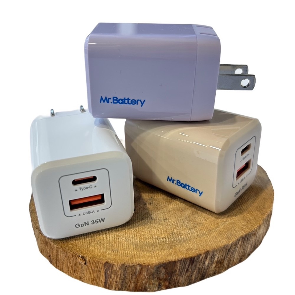 Mr.Battery 電池先生 台灣製 GaN 35W PD + QC3.0 USB 氮化鎵電源供應器-規格圖9