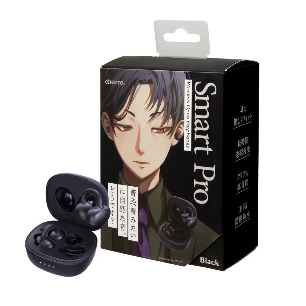 隨貨附贈收納袋 2026cheero Wireless Open Earphones Smart Pro 耳夾式耳機-規格圖10