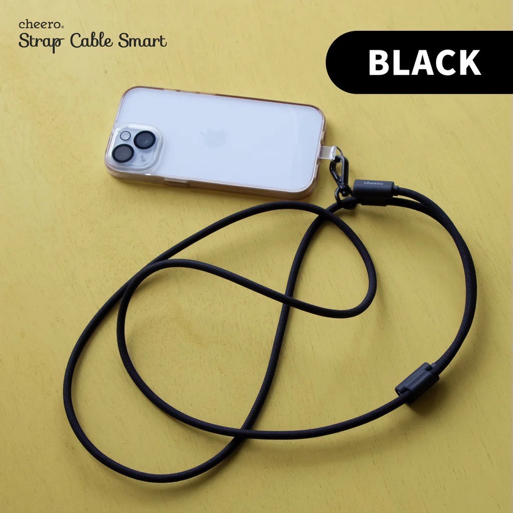 cheero USB-C to USB-C Strap Cable Smart 雙用背帶充電線 是充電線也背帶-細節圖6