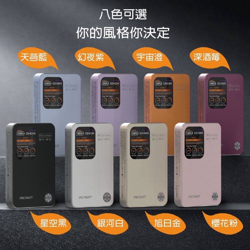 POLYBATT PB11防爆固態電池-20W-AI智能溫控快充行動電源10000mAh-細節圖9