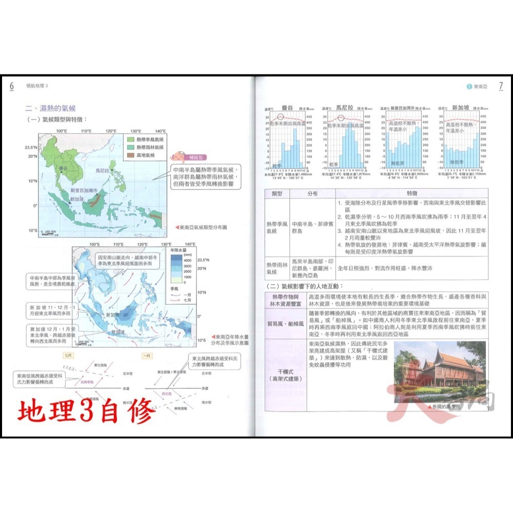 【113學年度】龍騰高中 高一高二『領航/月考王』自修/評量  歷史 地理 高1 高2-細節圖11