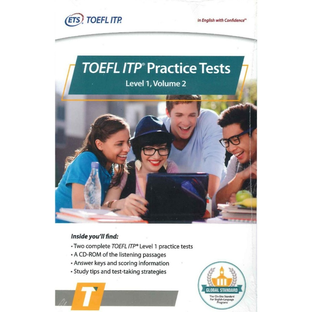 ETS TOEFL ITP®Practice Tests Level 1,Volume 2 附光碟-規格圖1