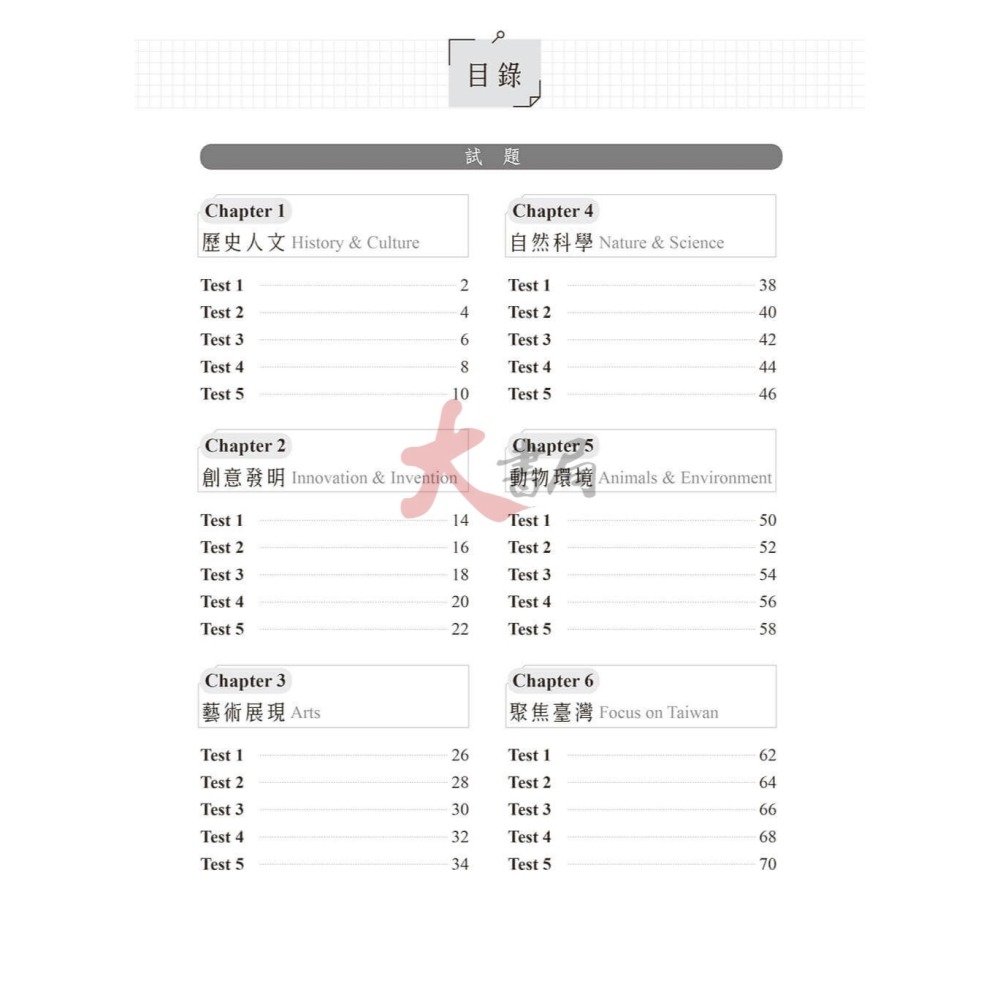 常春藤『迎戰108新課綱：英文混合題30篇實戰演練』學測英文混合題 試題+詳解-細節圖2