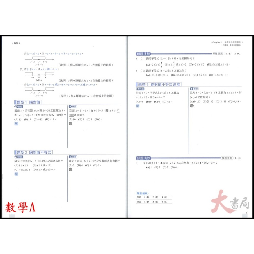 台科大『新一代』數學 升學跨越講義2024-2025 A、B、C 附解析 附行動學習一點通-細節圖5