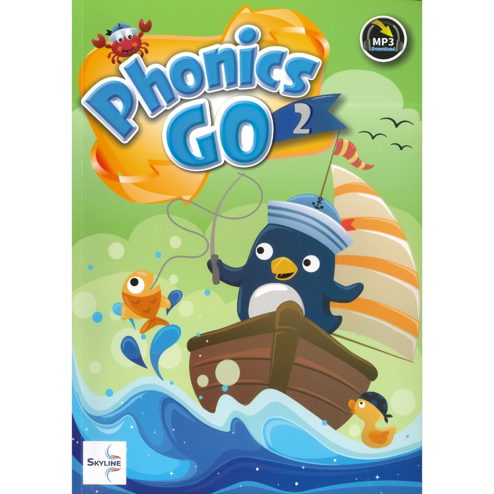 堂奧圖書『Phonics GO 1 、2』自然發音 課文+習作+線上音檔 適學齡前到國小-規格圖1