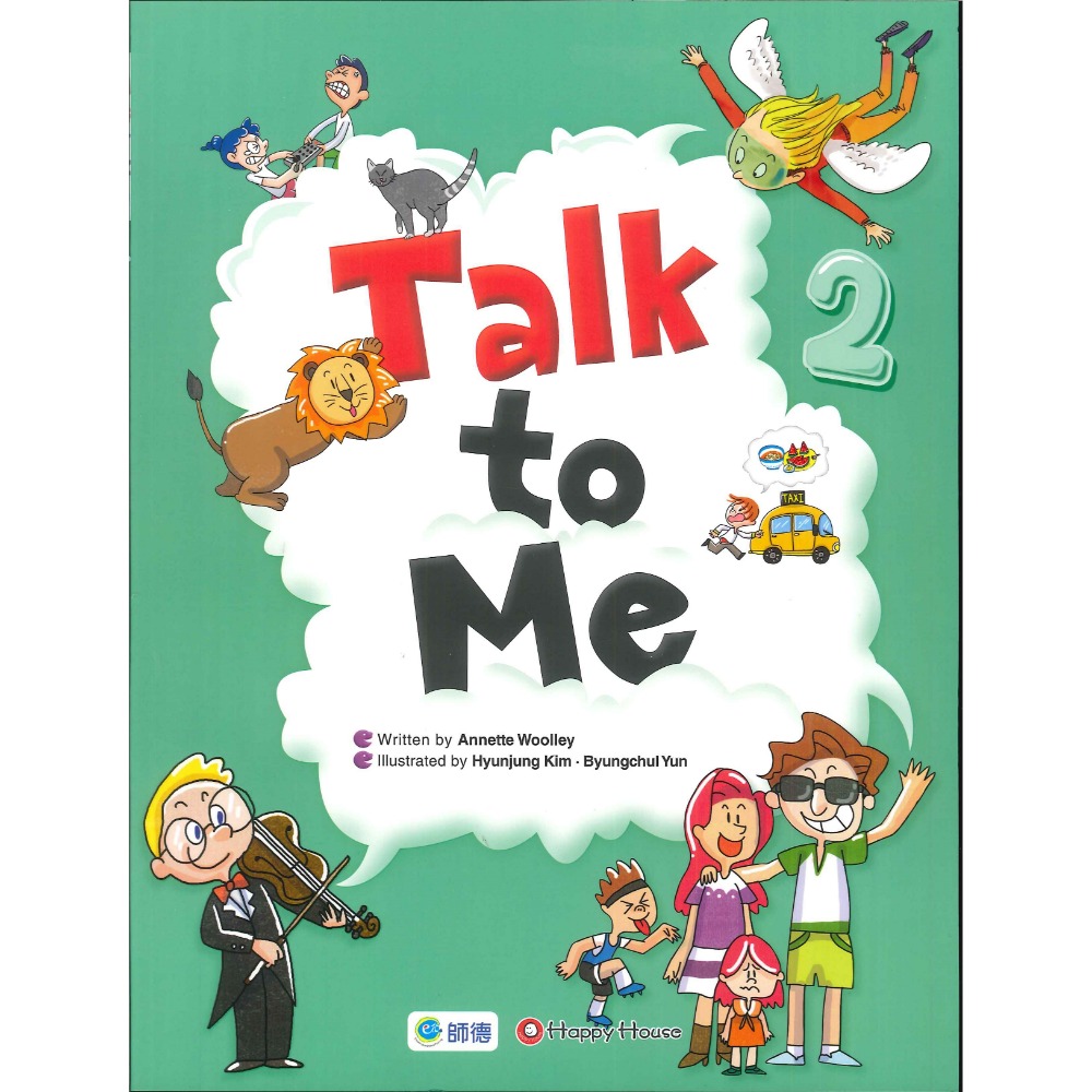 【國小英語教材】師德國小『Talk to Me』發音練習 1-3 口說情境 提升口說能力 (附線上教學QR碼)-規格圖1