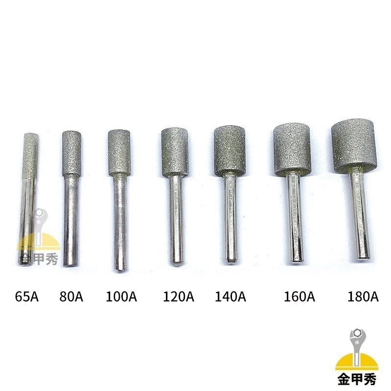 【金甲秀】台灣製 鑽石磨棒《柄 6mm》雕刻針 磨針 鑽石磨頭 金剛石磨棒 尺寸在商品詳情-細節圖2