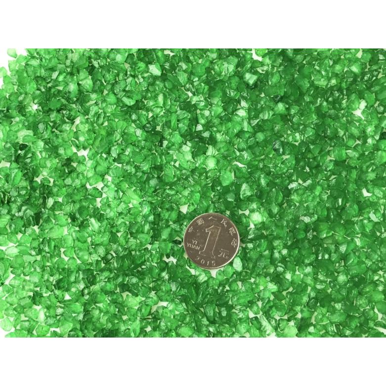 【小魚生活館台灣現貨】水族造景 玻璃彩沙 藍色玻璃沙 魚缸底 裝飾底砂 1g 1公克-細節圖6