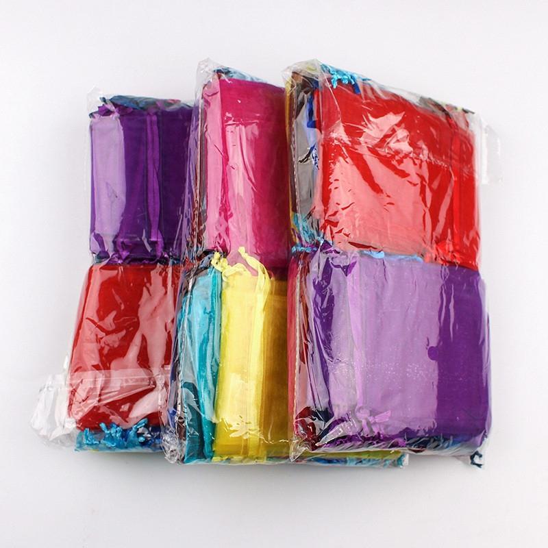 【小魚生活館台灣現貨】水果束口紗網袋 多種尺寸 100入 飾品包裝袋 紗網提袋 網紗 禮品 喜糖-細節圖7