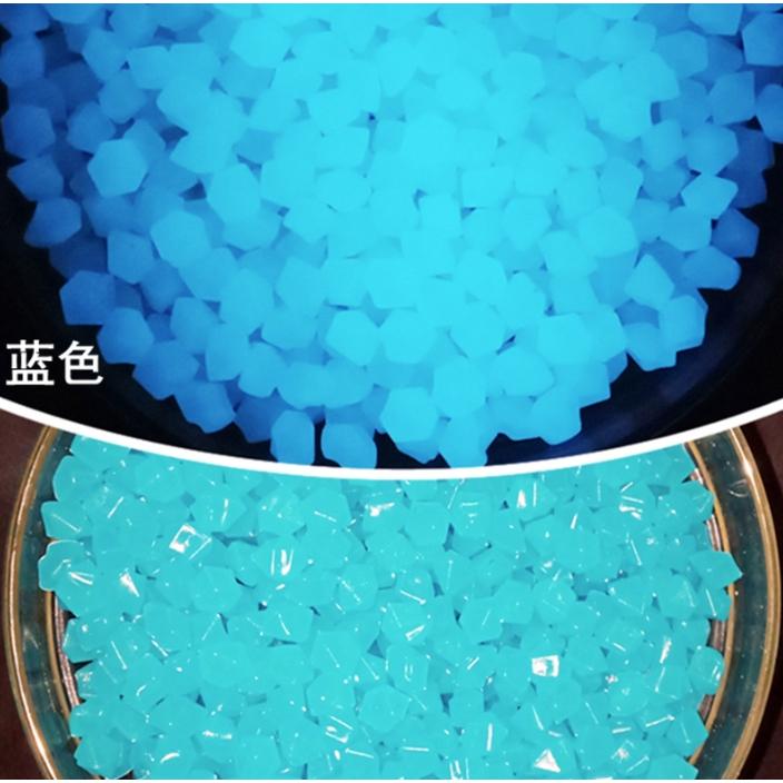 300顆入菱形夜光發光石【小魚生活館台灣現貨】夜光石 水族造景 家居盆栽 魚缸擺飾 園藝裝飾-細節圖9