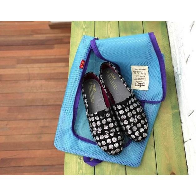 【小魚生活館台灣現貨】防水收納包 鞋子收納袋-細節圖5