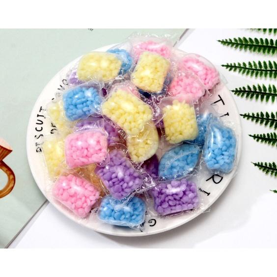 【小魚生活館台灣現貨】洗衣香香豆 平均一顆$1 一包50顆 台灣現貨 快速出貨 洗衣精 香氛豆 洗衣服-細節圖7