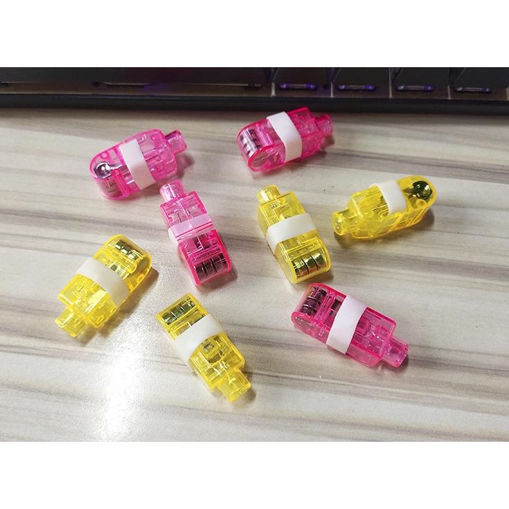 【小魚生活館台灣現貨】網紅迷你手指燈 七彩燈 演唱會 街頭藝人 表演 螢光棒 燈具-細節圖3