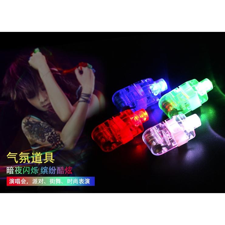 【小魚生活館台灣現貨】網紅迷你手指燈 七彩燈 演唱會 街頭藝人 表演 螢光棒 燈具-細節圖5