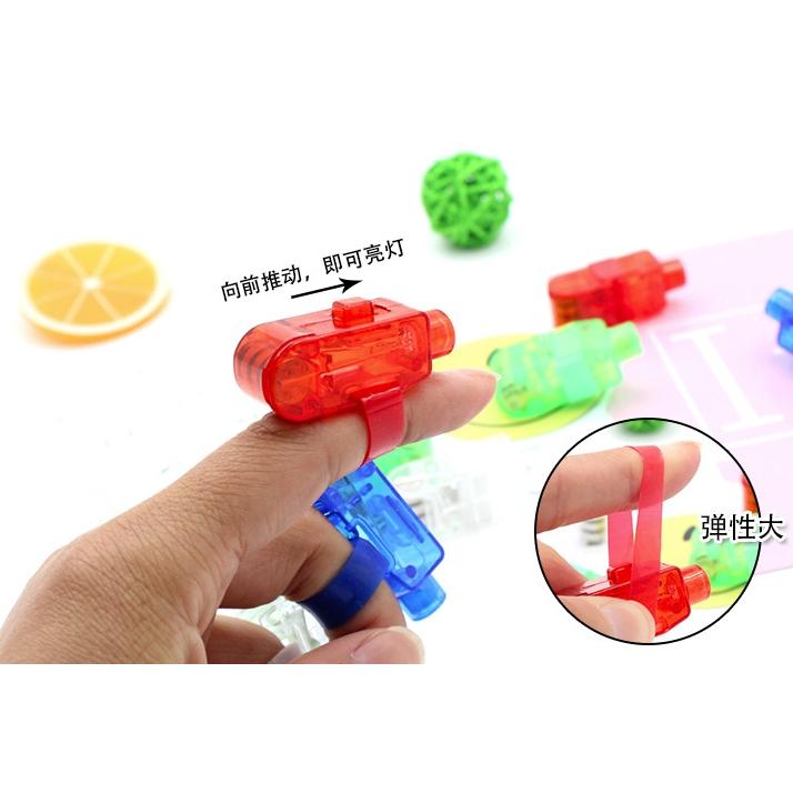 【小魚生活館台灣現貨】網紅迷你手指燈 七彩燈 演唱會 街頭藝人 表演 螢光棒 燈具-細節圖6