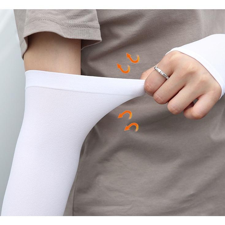 【小魚生活館台灣現貨】露指防曬袖套 抗UV 外送員必備 foodpanda ubereat 曬太陽 吸汗透氣涼感 開發票-細節圖6