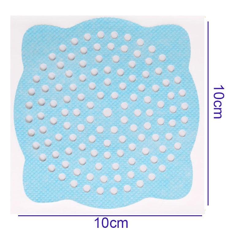 【小魚生活館台灣現貨】排水孔防堵塞貼 拋棄式 一片1元 輕鬆使用 三色任選 浴室必備-細節圖5