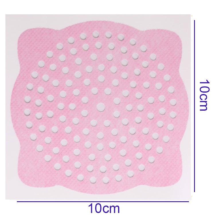 【小魚生活館台灣現貨】排水孔防堵塞貼 拋棄式 一片1元 輕鬆使用 三色任選 浴室必備-細節圖6
