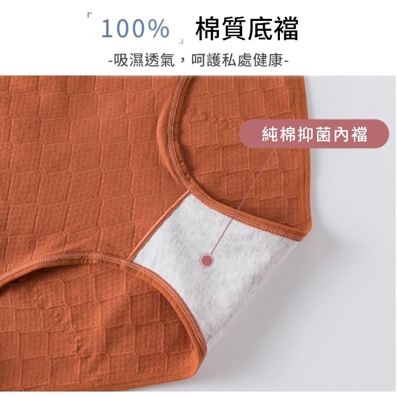 【小魚生活館台灣現貨】純棉透氣三層防漏生理褲-細節圖5