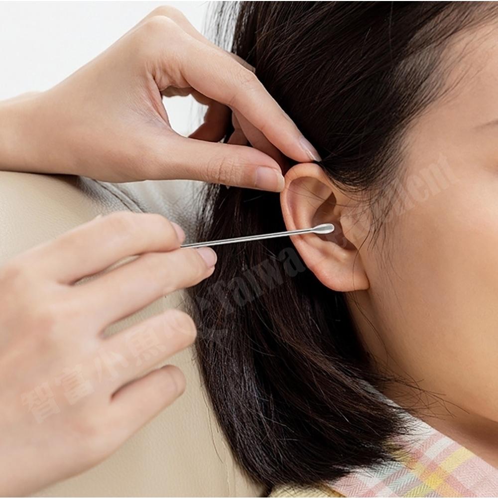 【小魚生活館台灣現貨】不鏽鋼挖耳朵套組附收納套 六件組 耳扒-細節圖4