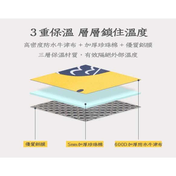 【小魚生活館台灣現貨】聯名小魚保冰保溫袋 開發票-細節圖2